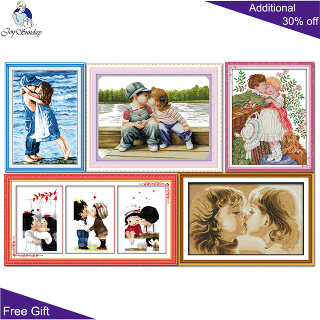 Cross Stitch Innocence, Cross Stitch Kits, Home Decoration